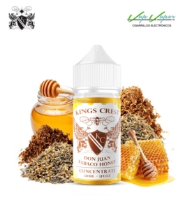 FLAVOUR Don Juan TOBACCO HONEY Kings Crest 30ml 0mg (Tobacco with Honey)