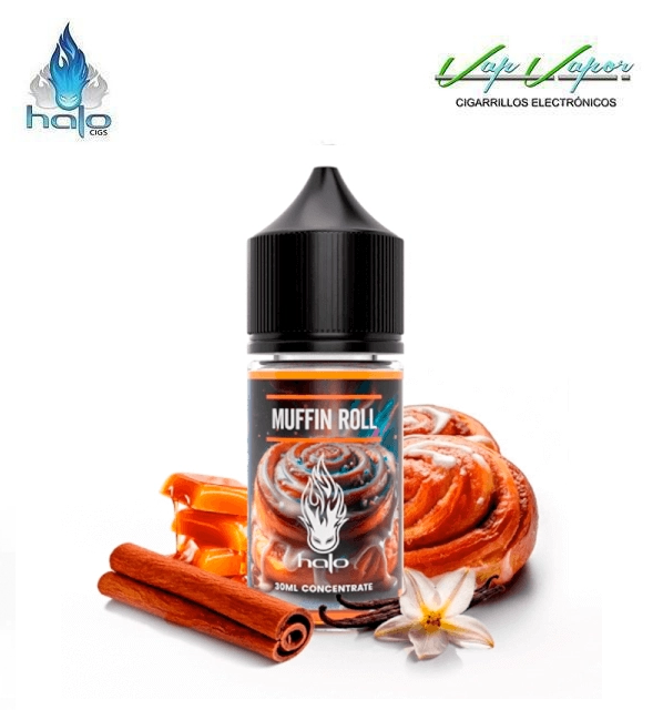 OFERTA!!! AROMA Halo MUFFIN ROLL 30ml (en botella de 30ml)
