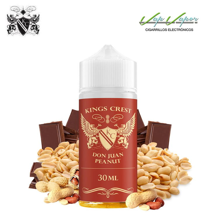 AROMA Don Juan Peanut 30ml Longfill (en botella de 120ml) Kings Crest