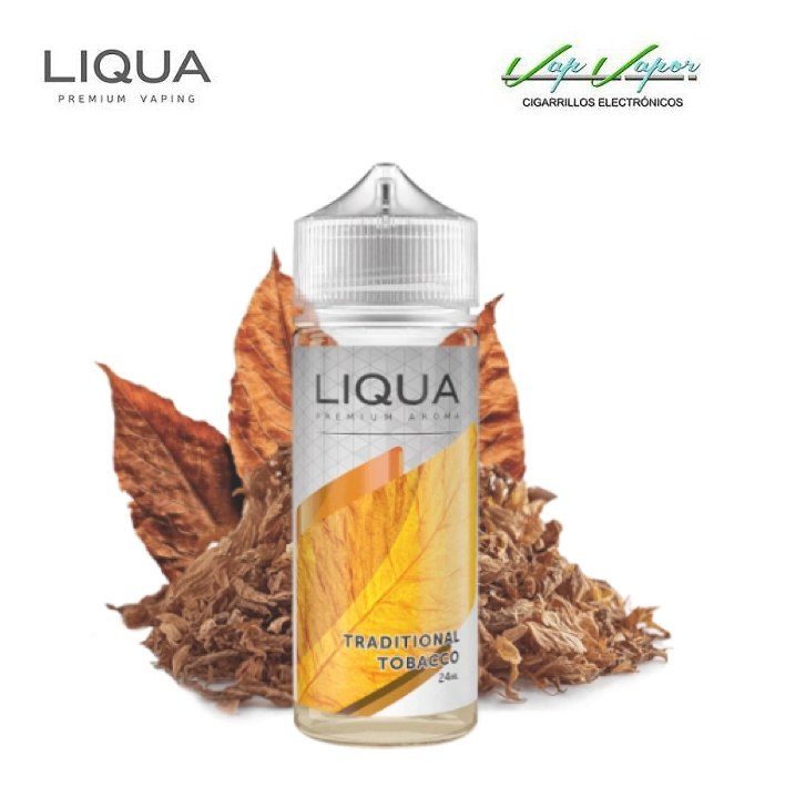 AROMA Liqua TRADITIONAL TOBACCO 24ml (botella 120ml) 