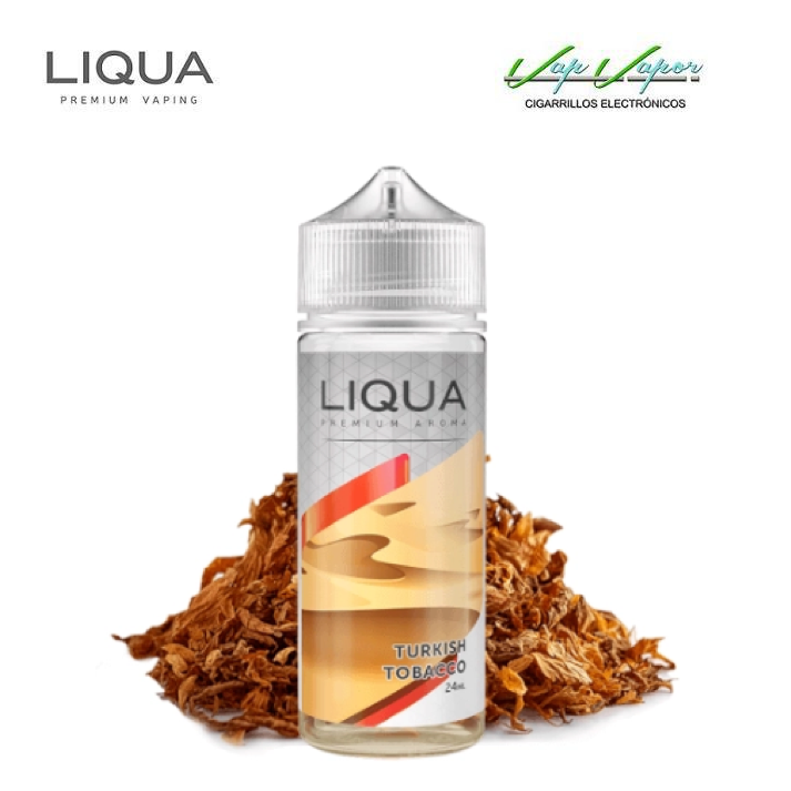 AROMA Liqua TURKISH TOBACCO 24ml longfill (botella 120ml) 