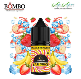 AROMA Banana Strawberry ICE 10ml minilongfill (en botella de 30ml) Bar Juice by Bombo