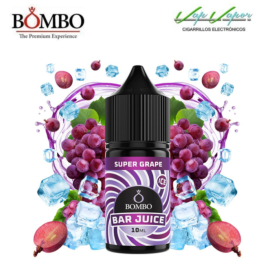 AROMA Super Grape ICE 10ml minilongfill (en botella de 30ml) Bar Juice by Bombo