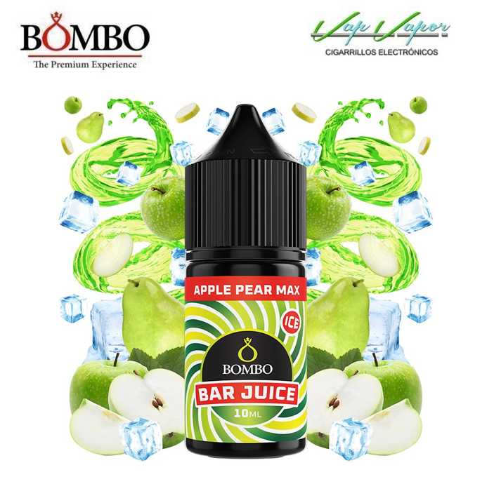 FLAVOUR Apple Pear MAX ICE 10ml minilongfill (inside 30ml bottle) Bar Juice by Bombo - Item1