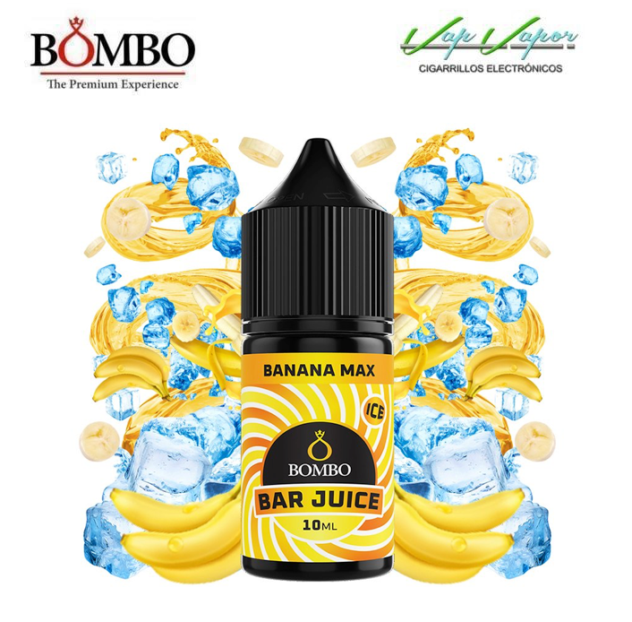 AROMA Banana MAX 10ml minilongfill (en botella de 30ml) Bar Juice by Bombo