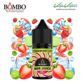 AROMA Strawberry Lime ICE 10ml minilongfill (en botella de 30ml) Bar Juice by Bombo