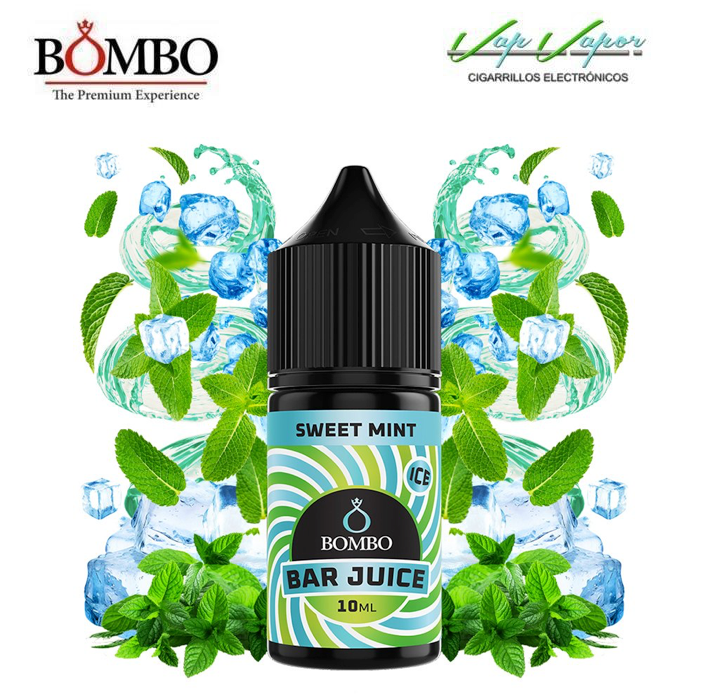 AROMA Sweet Mint ICE 10ml minilongfill (en botella de 30ml) Bar Juice by Bombo