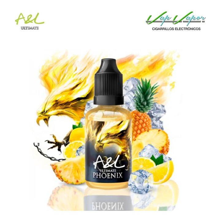 NEW - FLAVOUR A&L Ultimate Phoenix GREEN EDITION 30ml 0mg Piña y Limón