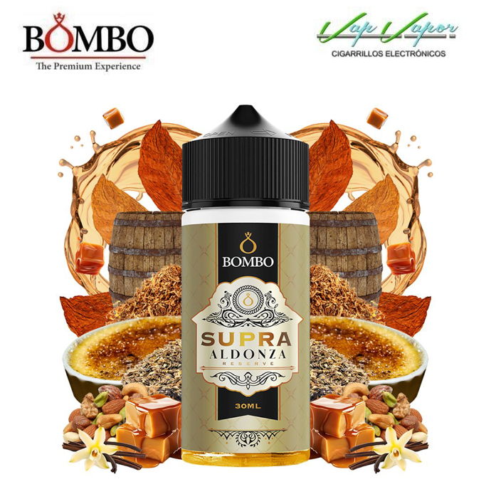 AROMA Supra Aldonza Reserve 30ml (en botella de 120ml) Longfill Platinum Tobaccos by Bombo