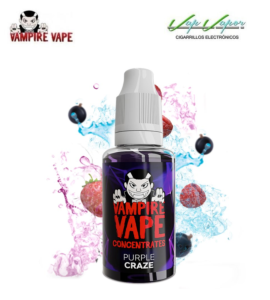 AROMA - Purple Craze 30ml Vampire Vape (Sin Frescor)