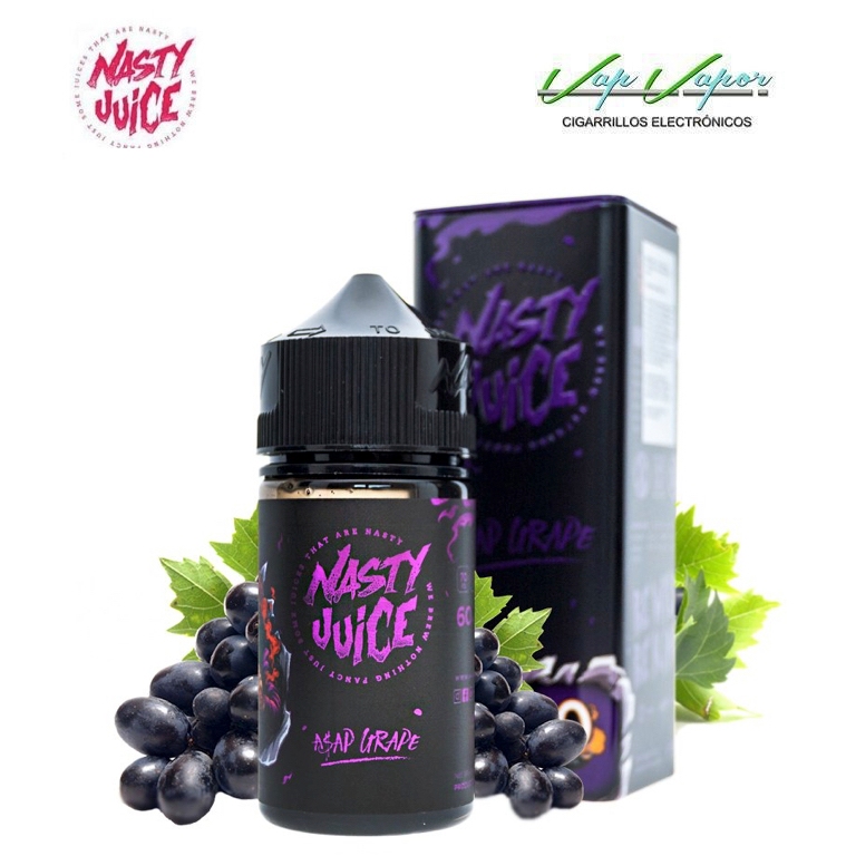 Asap Grape Nasty Juice 50ml (0mg) Uvas frescas y dulces