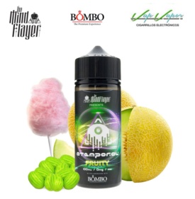 Atemporal FRUITY - The Mind Flayer & Bombo 100ml (0mg) (Melon,Bubble Gum, Cotton Candy)