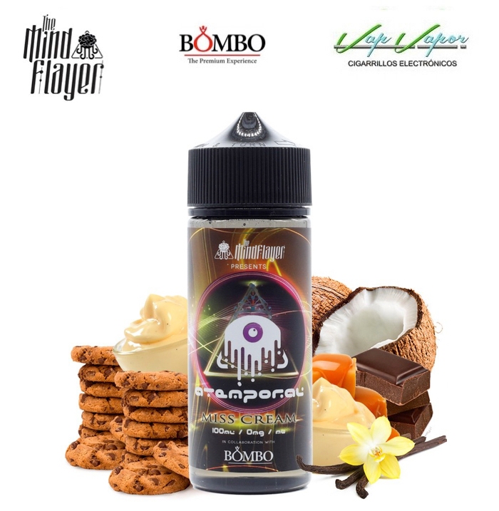 Atemporal MISS CREAM - The Mind Flayer & Bombo 100ml (0mg)