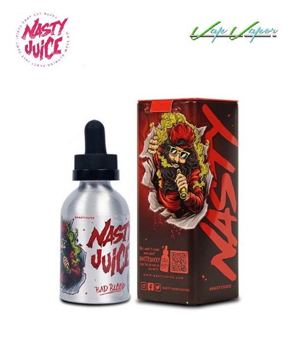 Bad Blood Nasty Juice 50ml (0mg)