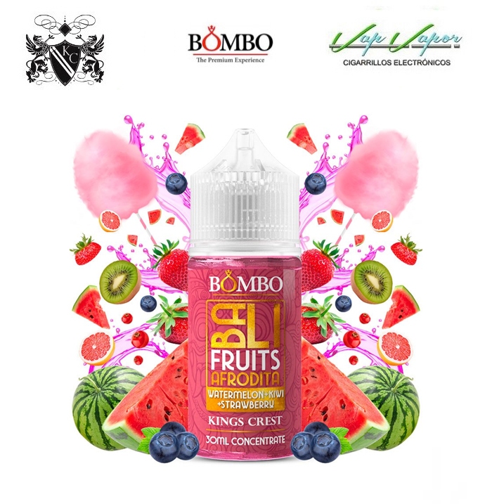 AROMA WKS + Afrodita 30ml - Bali Fruits by Kings Crest & Bombo