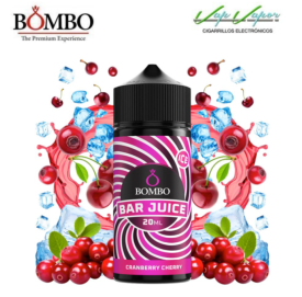 AROMA Cranberry Cherry 20ml (en botella de 120ml) Longfill Bar Juice by Bombo