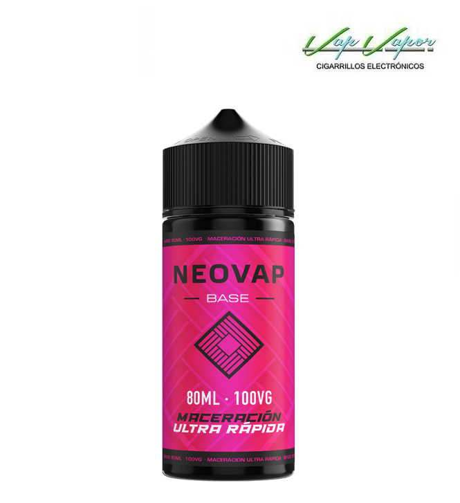 BASE Ultra Neovap 80ml 100%VG Maceración Rápida