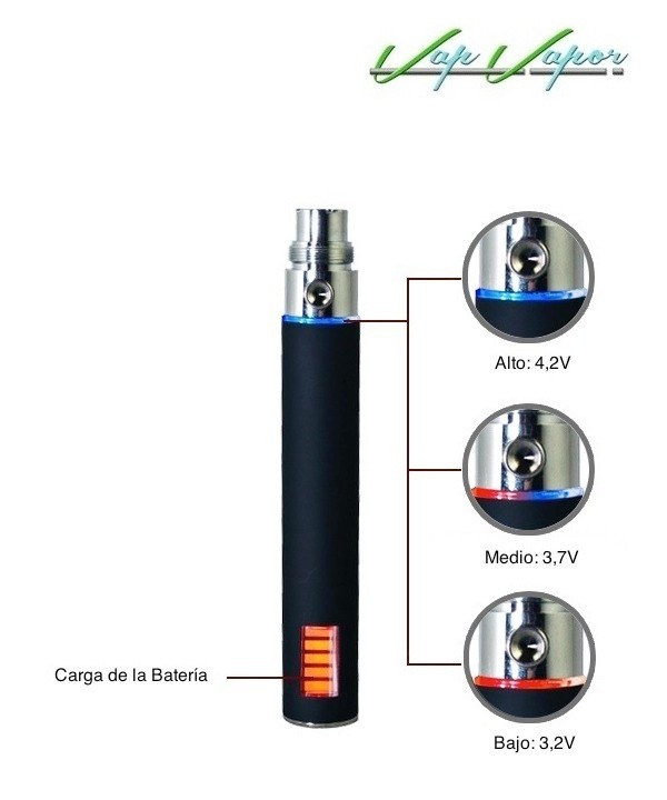 Batería LED Voltaje Variable 650mah