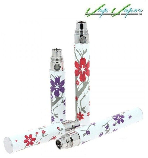 Baterías eGo Flor Roja / Lila 1100mah