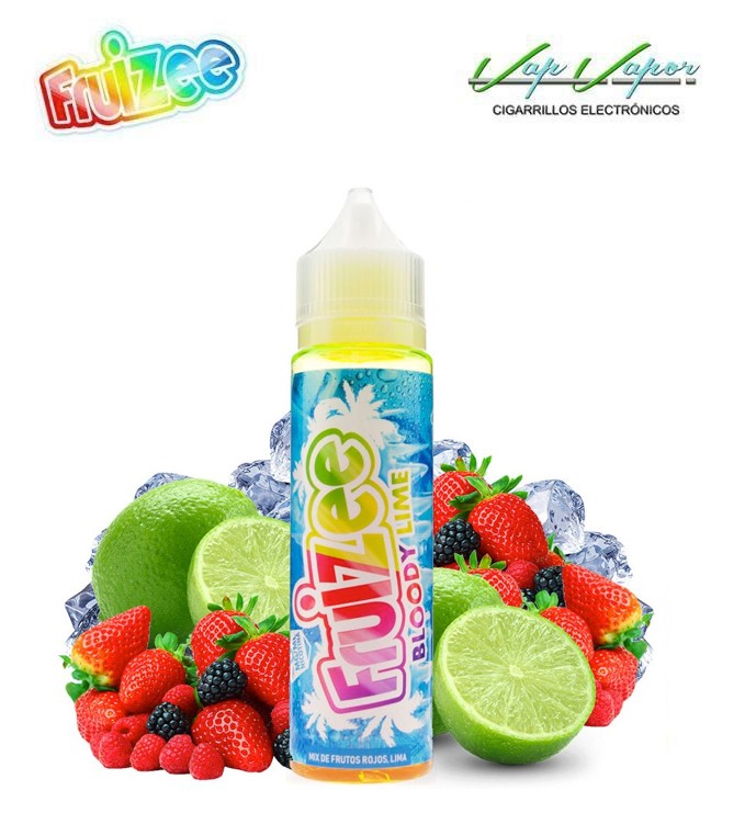 Bloody Lime Fruizee 50ml (0mg) Red Fruits, Lime + Freshness