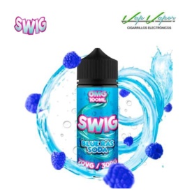 Swig Blue Raspberry Soda 100ml (0mg) 