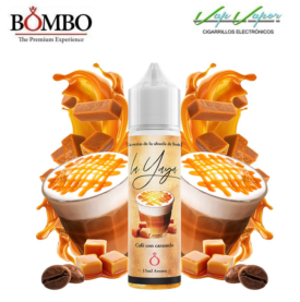 AROMA Café Con Caramelo 15ml (en botella de 60ml) Longfill La Yaya by Bombo 