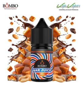 AROMA Peanut Chocolate Caramel 10ml minilongfill (en botella de 30ml) Bar Juice by Bombo