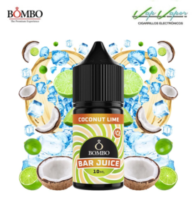 AROMA Coconut Lime ICE 10ml minilongfill (en botella de 30ml) Bar Juice by Bombo
