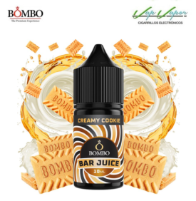 AROMA Creamy Cookie 10ml minilongfill (en botella de 30ml) Bar Juice by Bombo