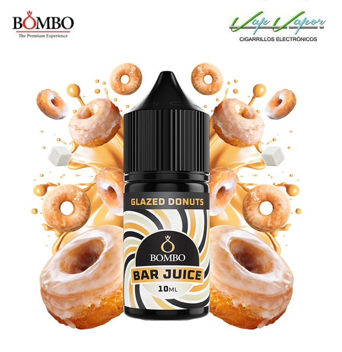 AROMA Glazed Donuts 10ml minilongfill (en botella de 30ml) Bar Juice by Bombo - Ítem1