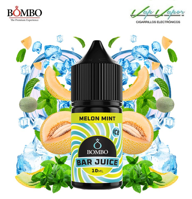 AROMA Melon Mint ICE 10ml minilongfill (en botella de 30ml) Bar Juice by Bombo