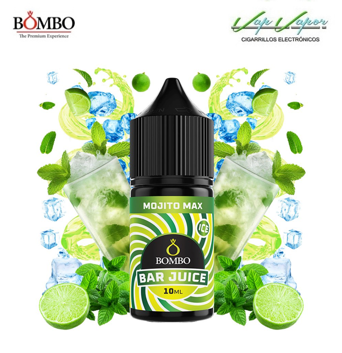 AROMA Mojito MAX ICE 10ml minilongfill (en botella de 30ml) Bar Juice by Bombo