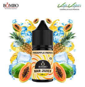 AROMA Pineapple Papaya ICE 10ml minilongfill (en botella de 30ml) Bar Juice by Bombo