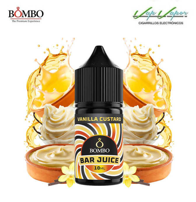 AROMA Vanilla Custard 10ml minilongfill (en botella de 30ml) Bar Juice by Bombo - Ítem1