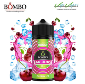 FLAVOUR HYPER BOOST Cherry ICE 10ml (inside 120ml bottle) Longfill Bar Juice by Bombo