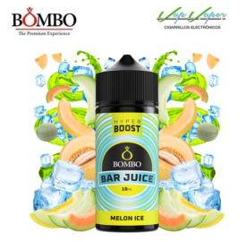 FLAVOUR HYPER BOOST Melon ICE 10ml (inside 120ml bottle) Longfill Bar Juice by Bombo