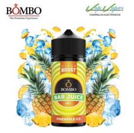 FLAVOUR HYPER BOOST Pineapple ICE 10ml (inside 120ml bottle) Longfill Bar Juice by Bombo
