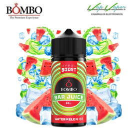 FLAVOUR HYPER BOOST Watermelon ICE 10ml (inside 120ml bottle) Longfill Bar Juice by Bombo