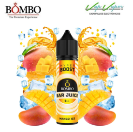 FLAVOUR HYPER BOOST Mango ICE 5ml (inside 60ml bottle) Longfill Bar Juice by Bombo 