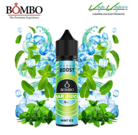 FLAVOUR HYPER BOOST Mint ICE 5ml (inside 60ml bottle) Longfill Bar Juice by Bombo 