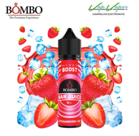 AROMA HYPER BOOST Strawberry ICE 5ml (en botella de 60ml) Longfill Bar Juice by Bombo 