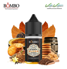 AROMA Cookie Supra Reserve 10ml minilongfill (en botella de 30ml) Platinum Tobaccos by Bombo