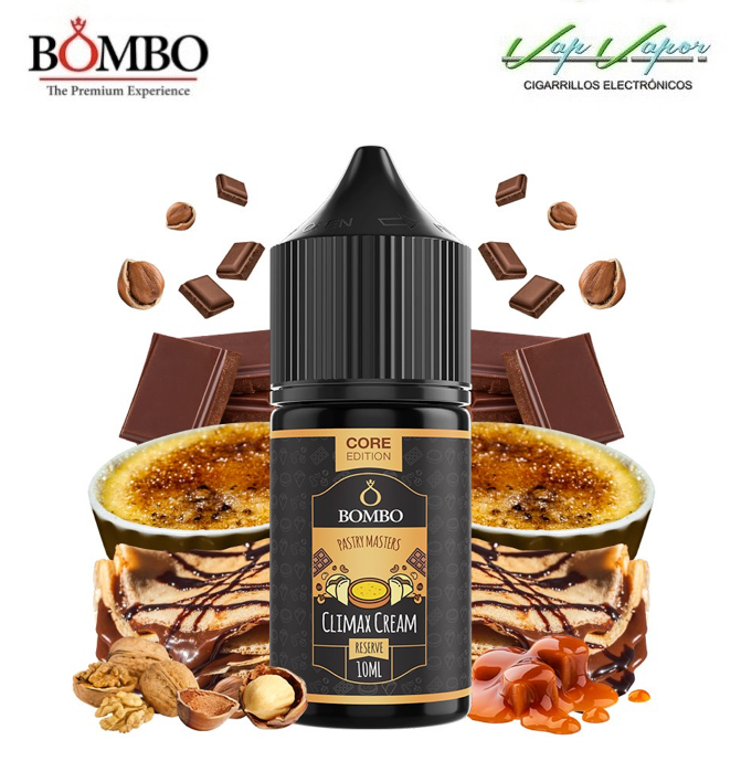 AROMA - Core Edition - CLIMAX CREAM 10ml 0mg (en botella de 30ml) - Minilongfill - Bombo 