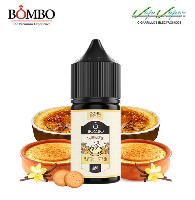 AROMA - Core Edition - MASTER CUSTARD 10ml 0mg (en botella de 30ml) - Minilongfill - Bombo 