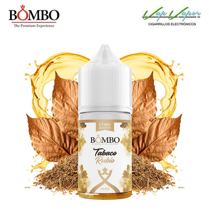 AROMA - Core Edition - TABACO RUBIO 10ml 0mg (en botella de 30ml) - Minilongfill - Bombo 