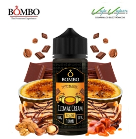 Climax Cream 100ml (0mg) Pastry Masters by Bombo (Crep, Crema Catalana, Chocolate, Frutos Secos, Caramelo)