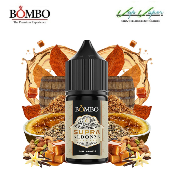 AROMA Supra Aldonza 10ml minilongfill (en botella de 30ml) Platinum Tobaccos by Bombo