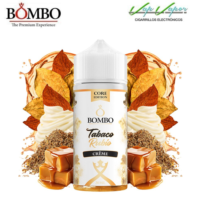 AROMA - Core Edition - Tabaco Rubio CREME 20ml (en botella de 120ml) Longfill Platinum Tobaccos by Bombo