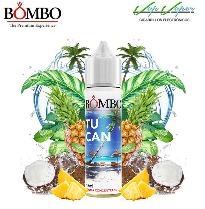 AROMA Tucan 15ml (en botella de 60ml) Longfill Bombo 