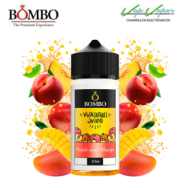 AROMA Wailani PEACH AND MANGO 30ml (en botella de 120ml) Longfill Bombo (Melocoton, Mango)